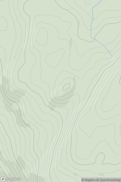 Thumbnail image for Meall a' Chapuill [Loch Lomond to Strathyre] showing contour plot for surrounding peak